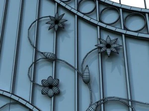 iron gate 02 3D Model
