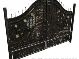 iron gate 02 3D Model