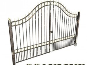iron gate 03 Modelo 3D