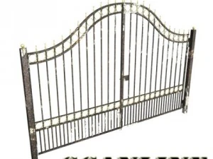 iron gate 03 3D Model