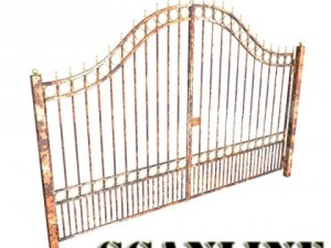 iron gate 03 Modelo 3D
