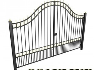 iron gate 03 Modelo 3D