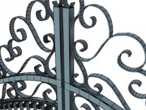 iron gate collection 3D Model