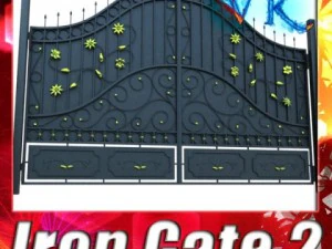 iron gate collection 3D Model