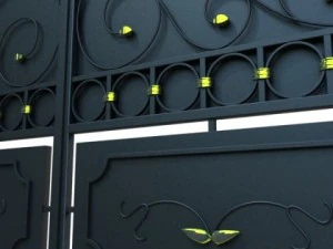 iron gate collection 3D Model