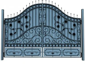 iron gate collection 3D Model