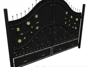 iron gate collection 3D Model