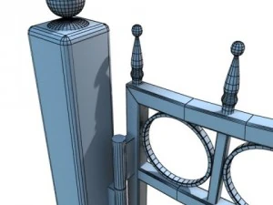 iron gate collection 3D Model