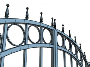 iron gate collection 3D Model