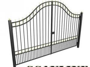 iron gate collection 3D Model