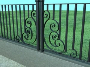 iron gate collection 3D Model