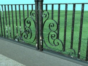 iron gate collection 3D Model