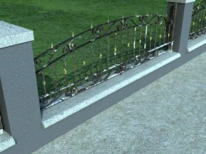 iron gate collection 3D Model