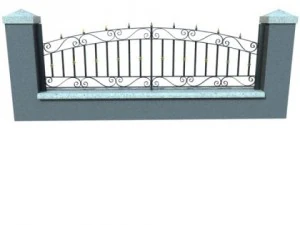 iron gate collection 3D Model