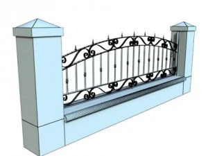 iron gate collection 3D Model