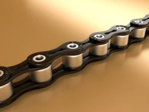bicycle chain link high res 3D Model