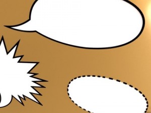 23 speech bubbles collection 3D Модель
