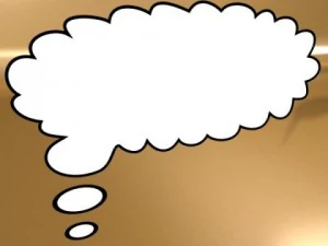 9 speech bubbles collection 3D Model
