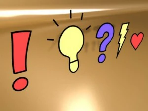 9 speech bubbles collection 3D Model