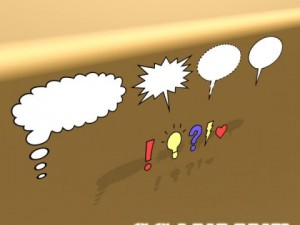 9 speech bubbles collection 3D-Modell
