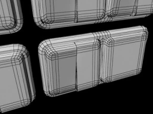 electric switch  outlet collection 3D Model