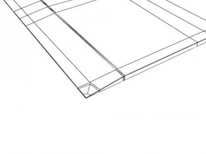 square angle ruler 01 3D-Modell