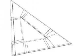Winkellineal 02 3D Modell