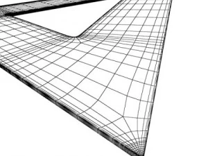 Winkellineal 02 3D Modell