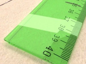 Lineal 03 hochaufl&ouml;send 3D Modell