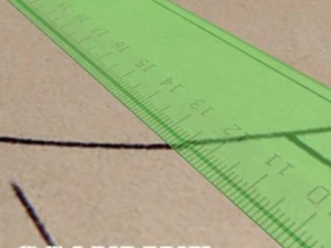 Lineal 03 hochaufl&ouml;send 3D Modell