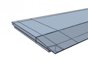 Lineal 03 hochaufl&ouml;send 3D Modell