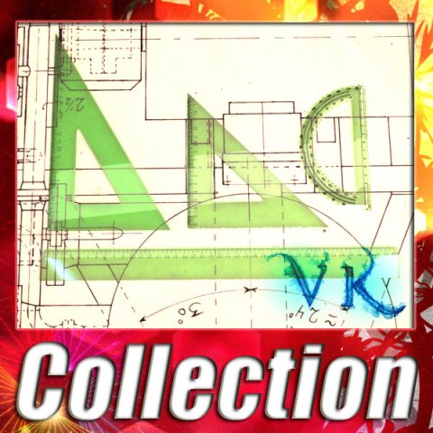 4 rulers collection 3D Модель .c4d .max .obj .3ds .fbx .stl .blend 