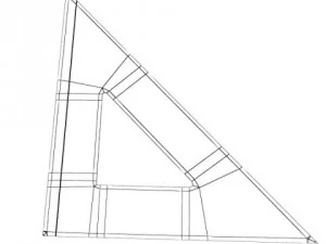 4 rulers collection 3D Model