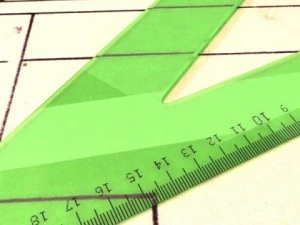 4 rulers collection 3D Model