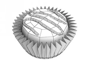 chocolate candy 01 3D Model