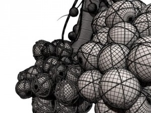 alveoli anatomy 3D-Modell