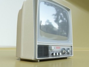 retro tv high res 3Dモデル