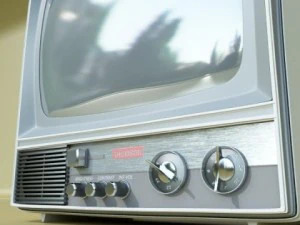 retro tv high res 3D Model