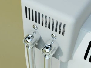 retro tv high res 3D Model