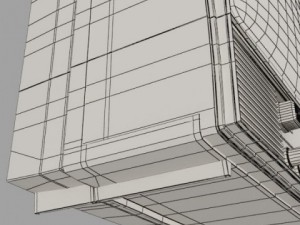 retro tv high res 3Dモデル