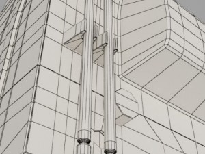 retro tv high res 3Dモデル