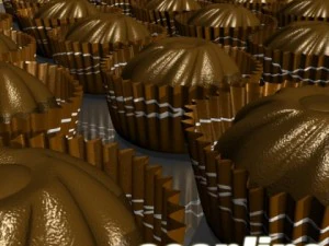 chocolate candy 04 high res 3D Model