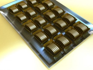 chocolate candy assortment high res Modelo 3D