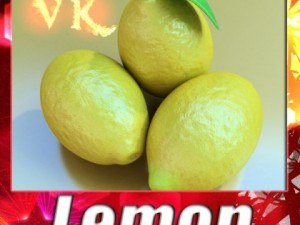 lemon high detail 3D Model