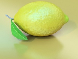 lemon high detail 3D Model