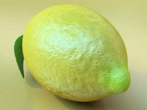 lemon high detail 3D Model