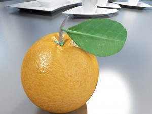 orange high detailed high resolution textures Modelo 3D