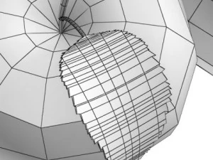 red apple high detail 3D Model