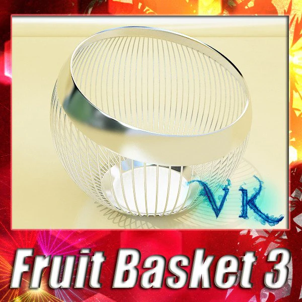 decorative bowl 3D Model .c4d .max .obj .3ds .fbx .stl .blend 
