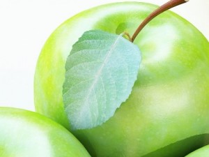 green apple high detailed 3D Model